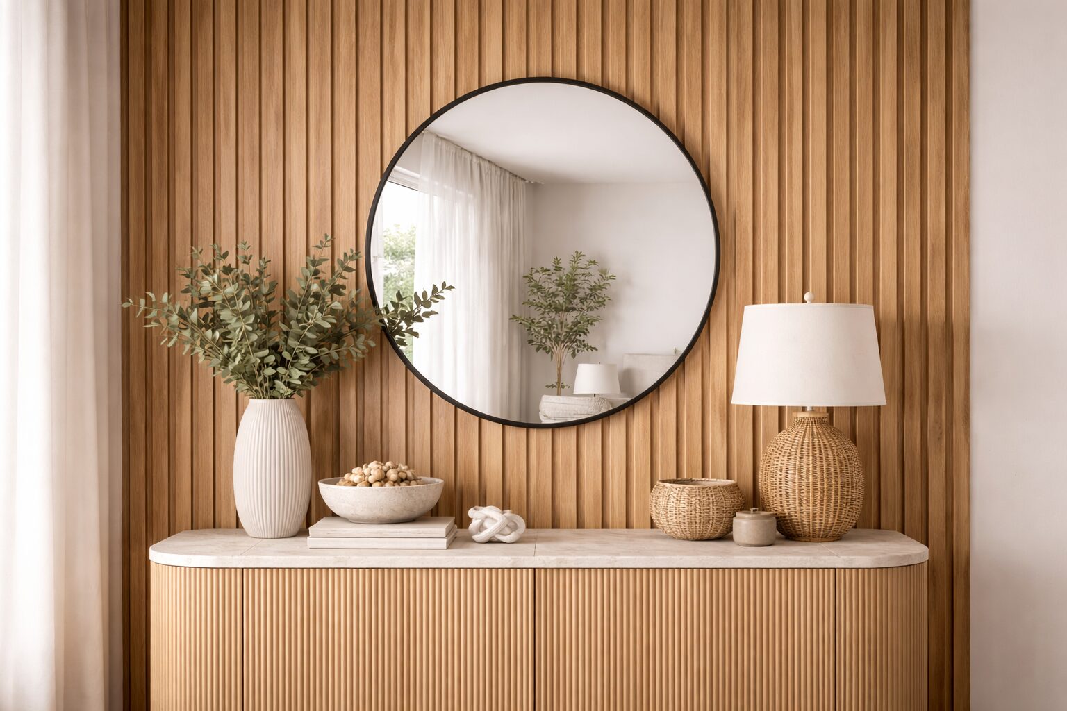 Mauricio Marchand Flores: Muros decorativos en Madera